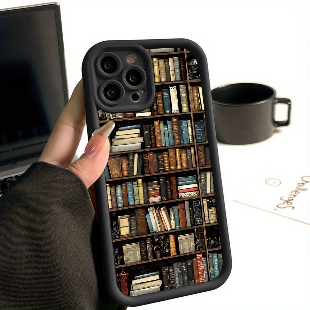 Bookshelf - Capa de Telefone com Padrão Criativo