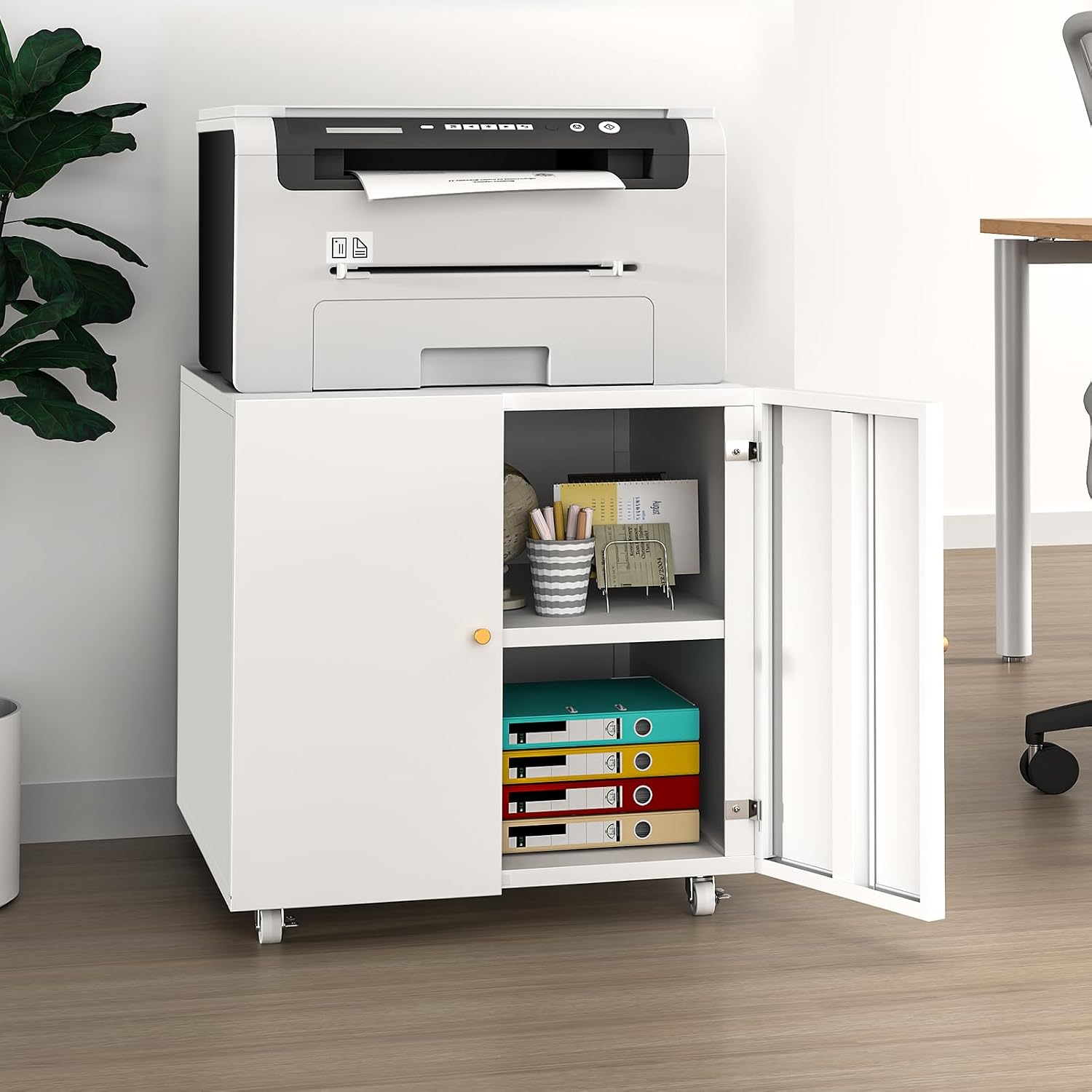 Printer Stand - Suporte de Impressora Grande com Rodas