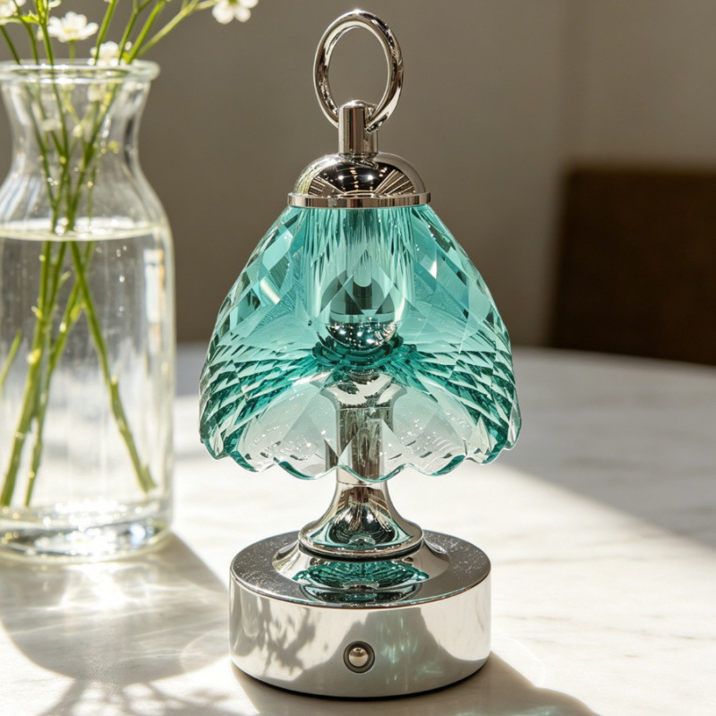 Luminária de mesa de cristal,  - Desk Lamp avaliação e preço