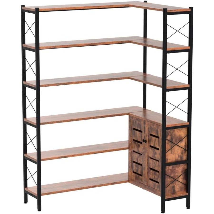 Estante de canto com 6 pratele - Bookshelf avaliação e preço