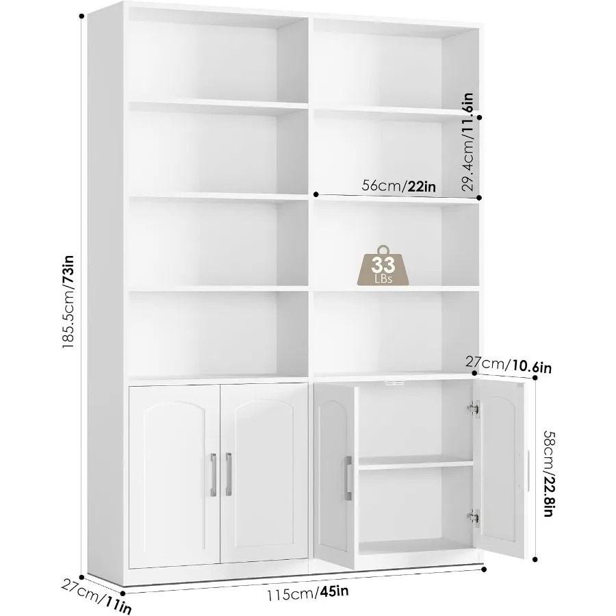 Estante e armário para livros  - Bookshelf avaliação e preço