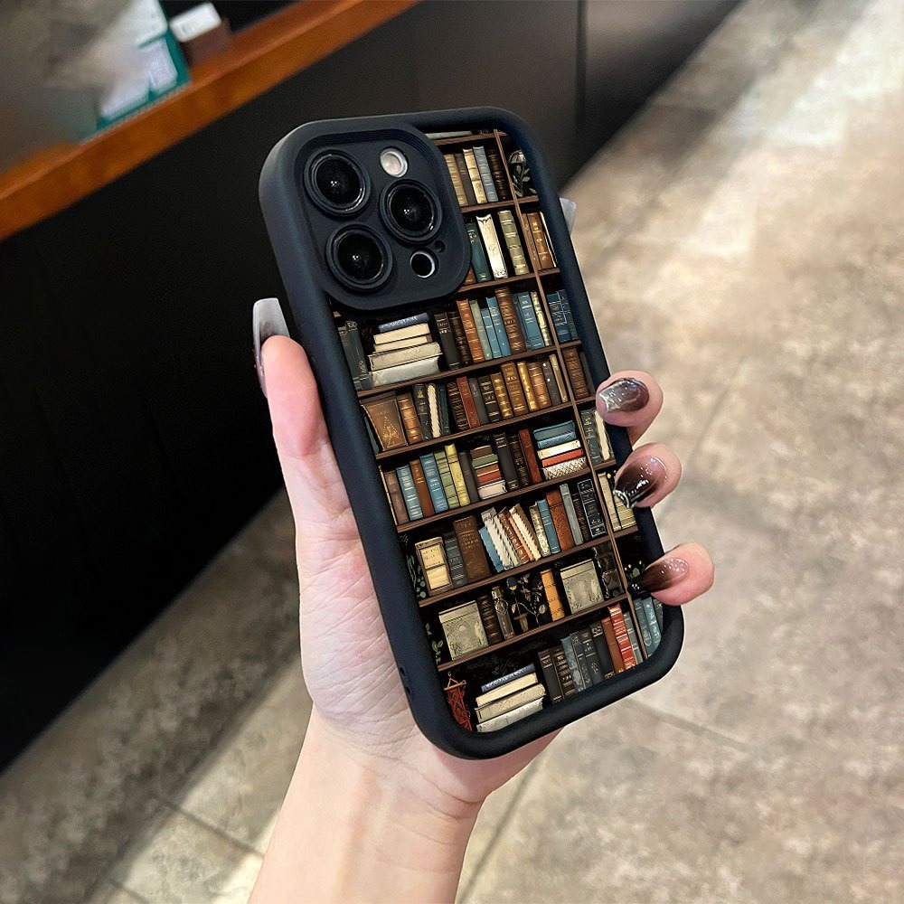 Capa de Celular Criativa com P - Bookshelf avaliação e preço