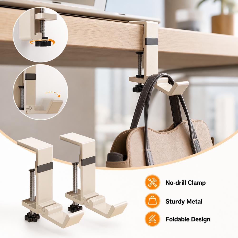 Gancho de Mesa Dobrável Sem Fu - Office Furniture Brands avaliação e preço